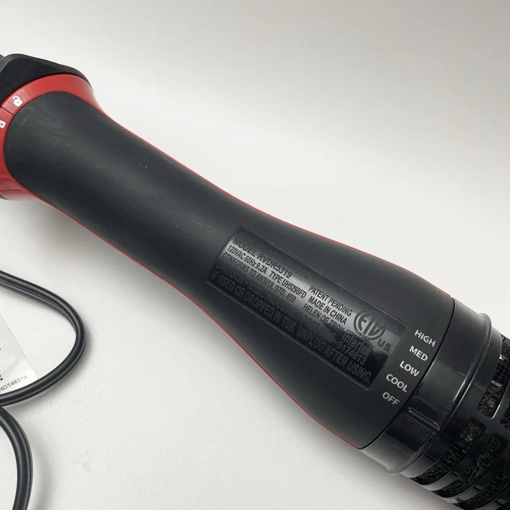 Revlon One-Step Blowout Curl Curling Iron Wand Ceramic Hair Curler Vented Barrel